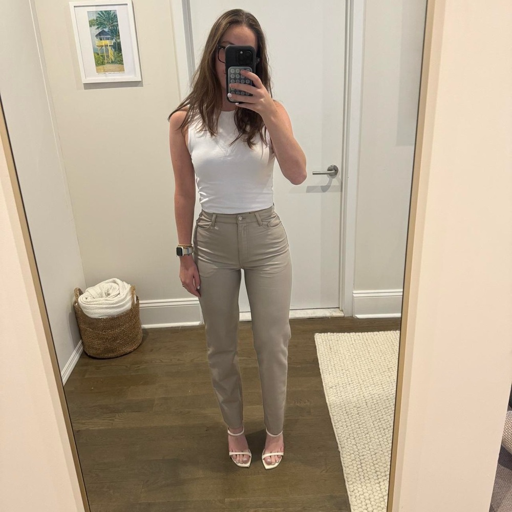 Aritzia Melina Faux Leather Pants